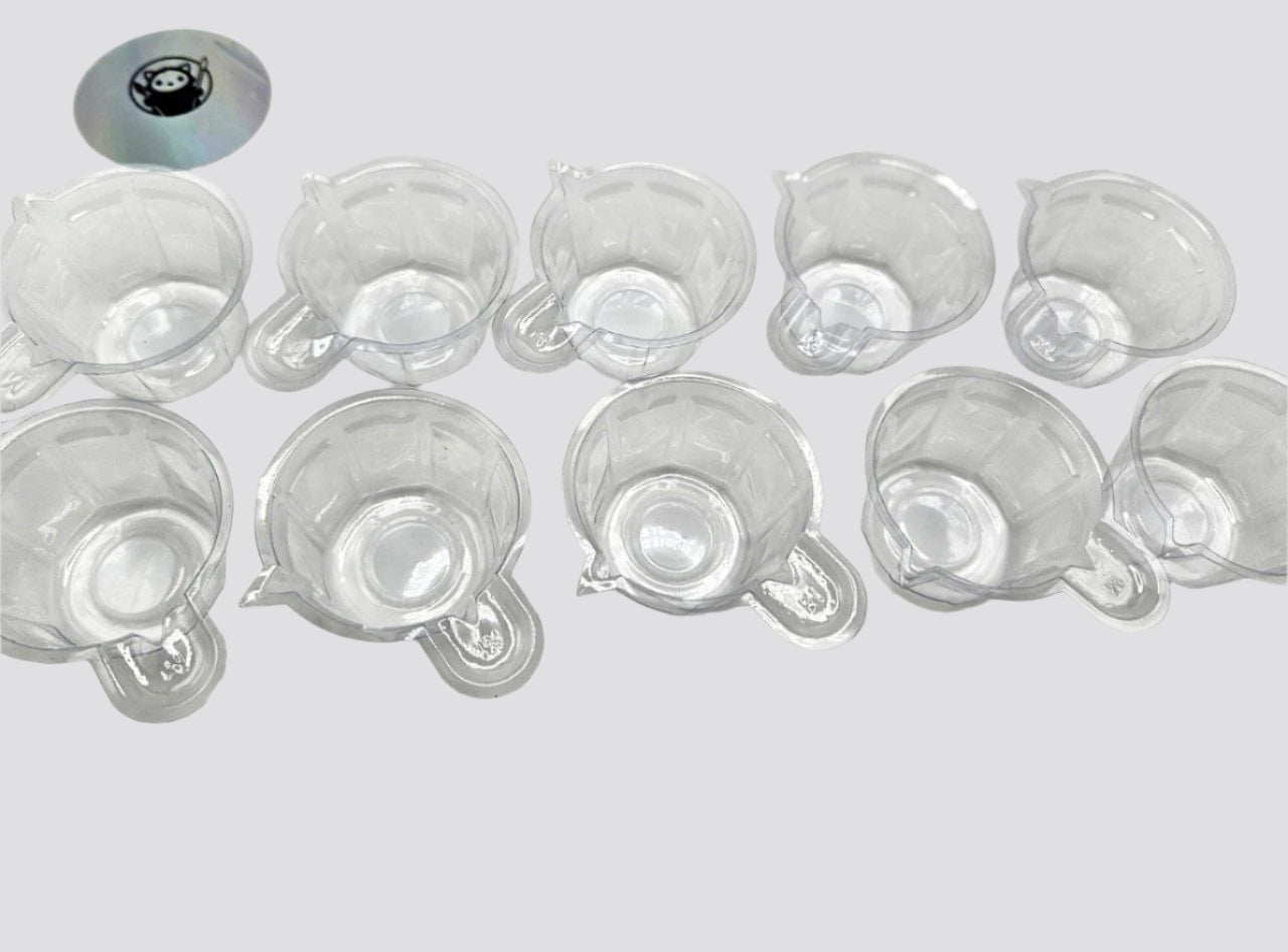 10 single use mixing cups