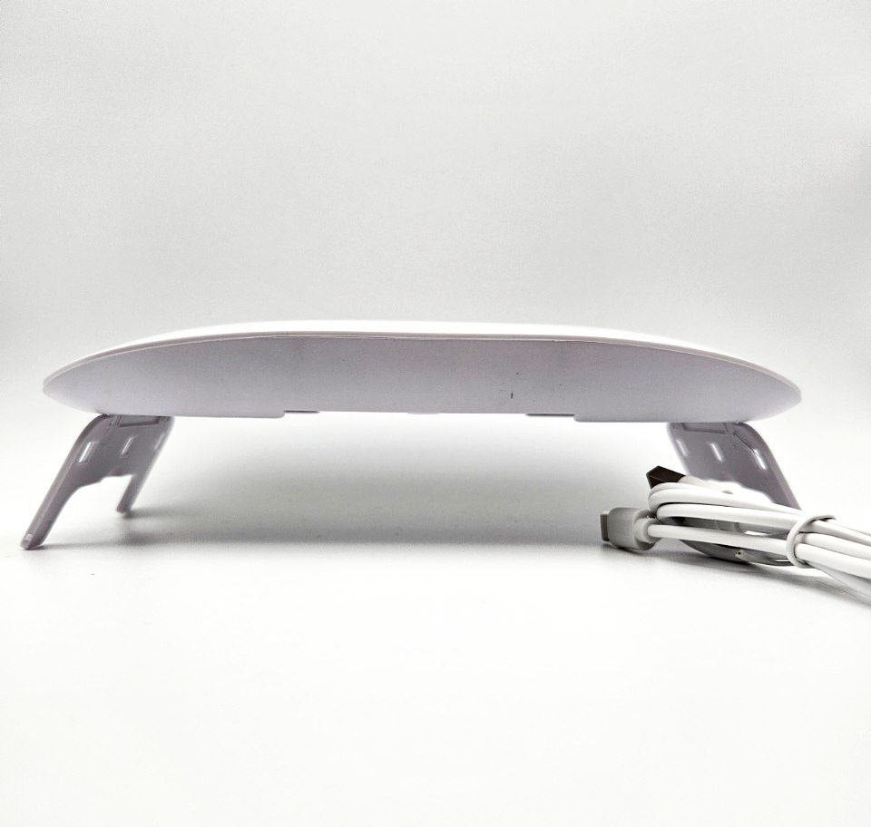 UV Resin Lamp with usb side view