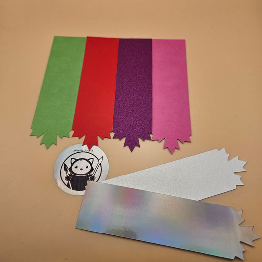 Bookmark - YXE Creations - Canada Maple Leaf Cardstock Base