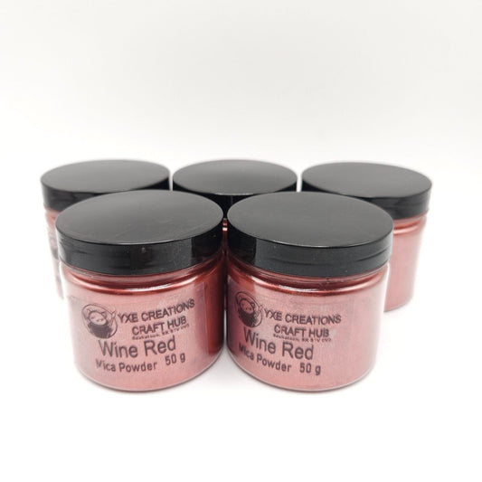 Mica Powder - Wine Red - 50 g