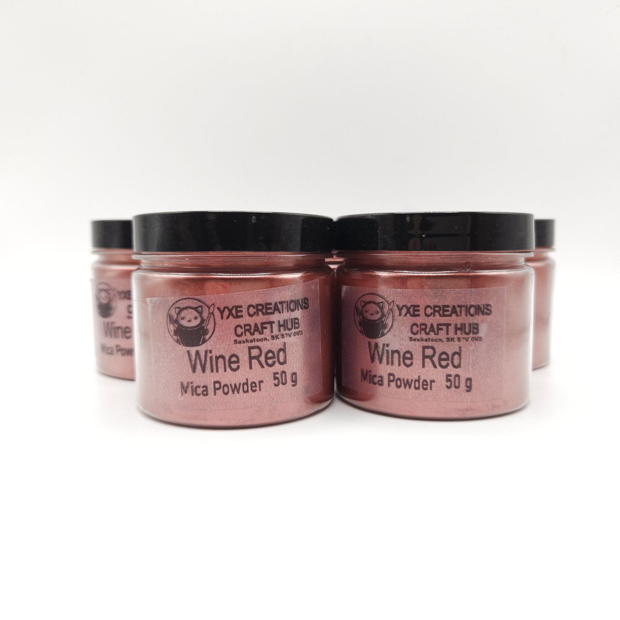 Mica Powder - Wine Red