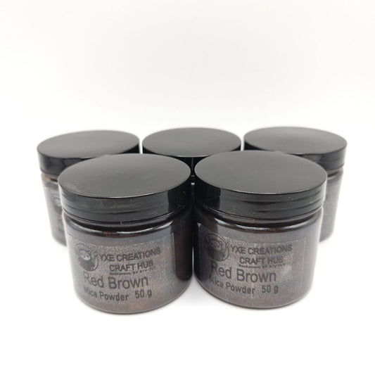 Mica Powder - Red Brown - 50 g