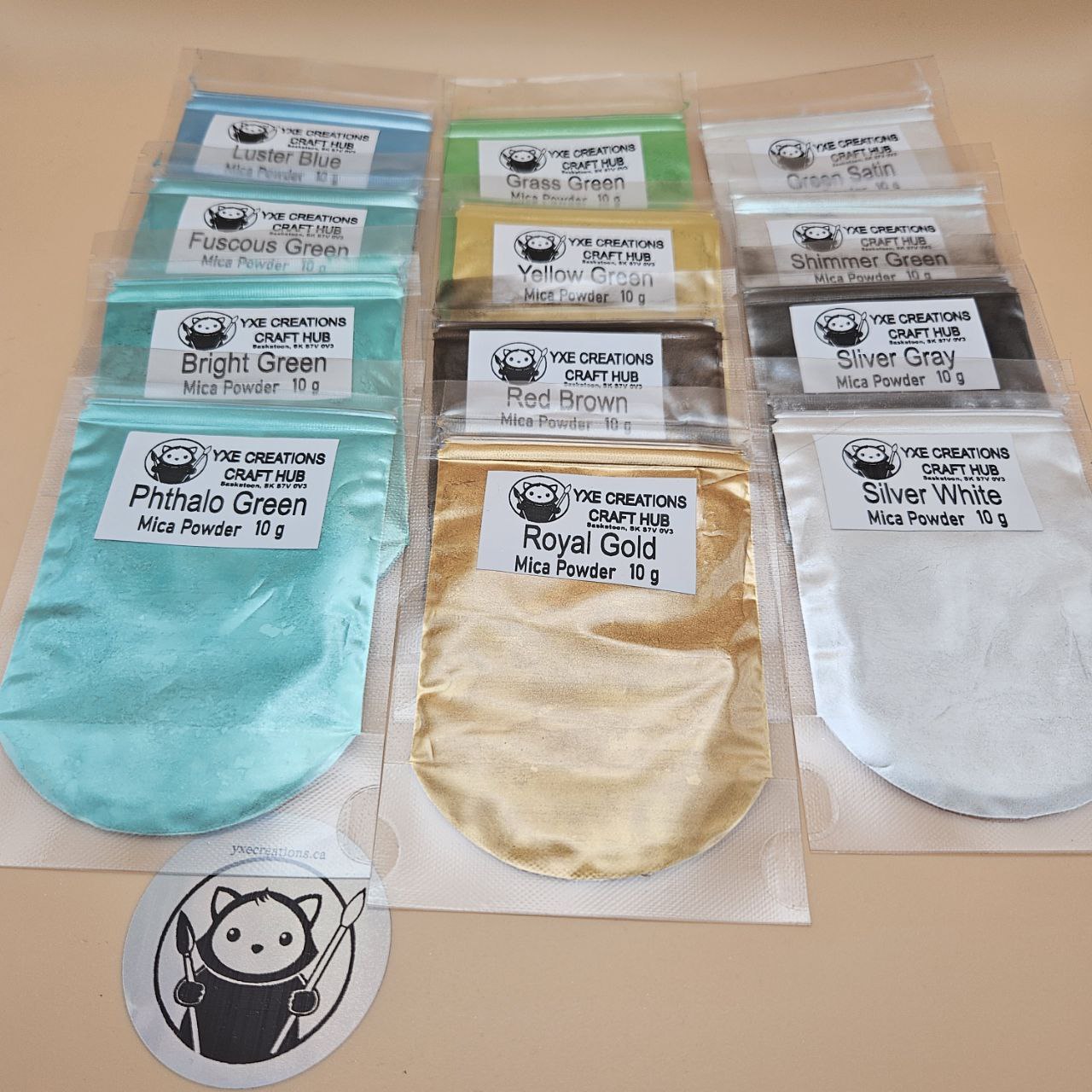 Mica Powder Collection - Prairie Fields