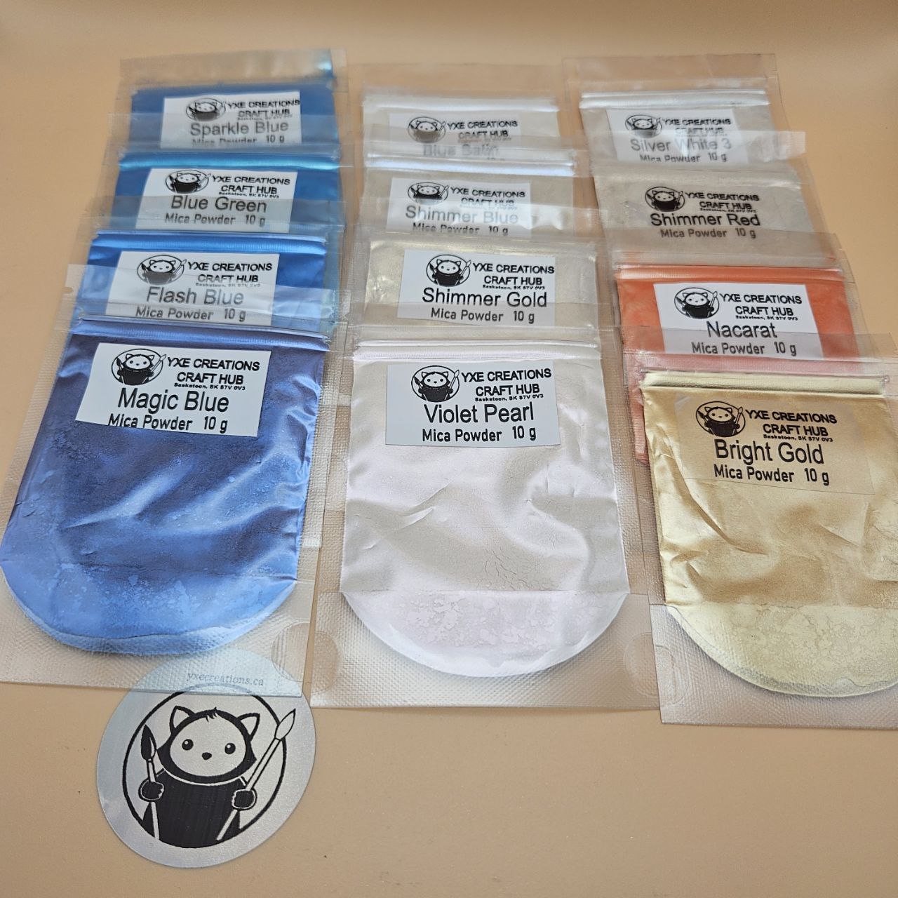 Mica Powder Collection - Prairie Skies