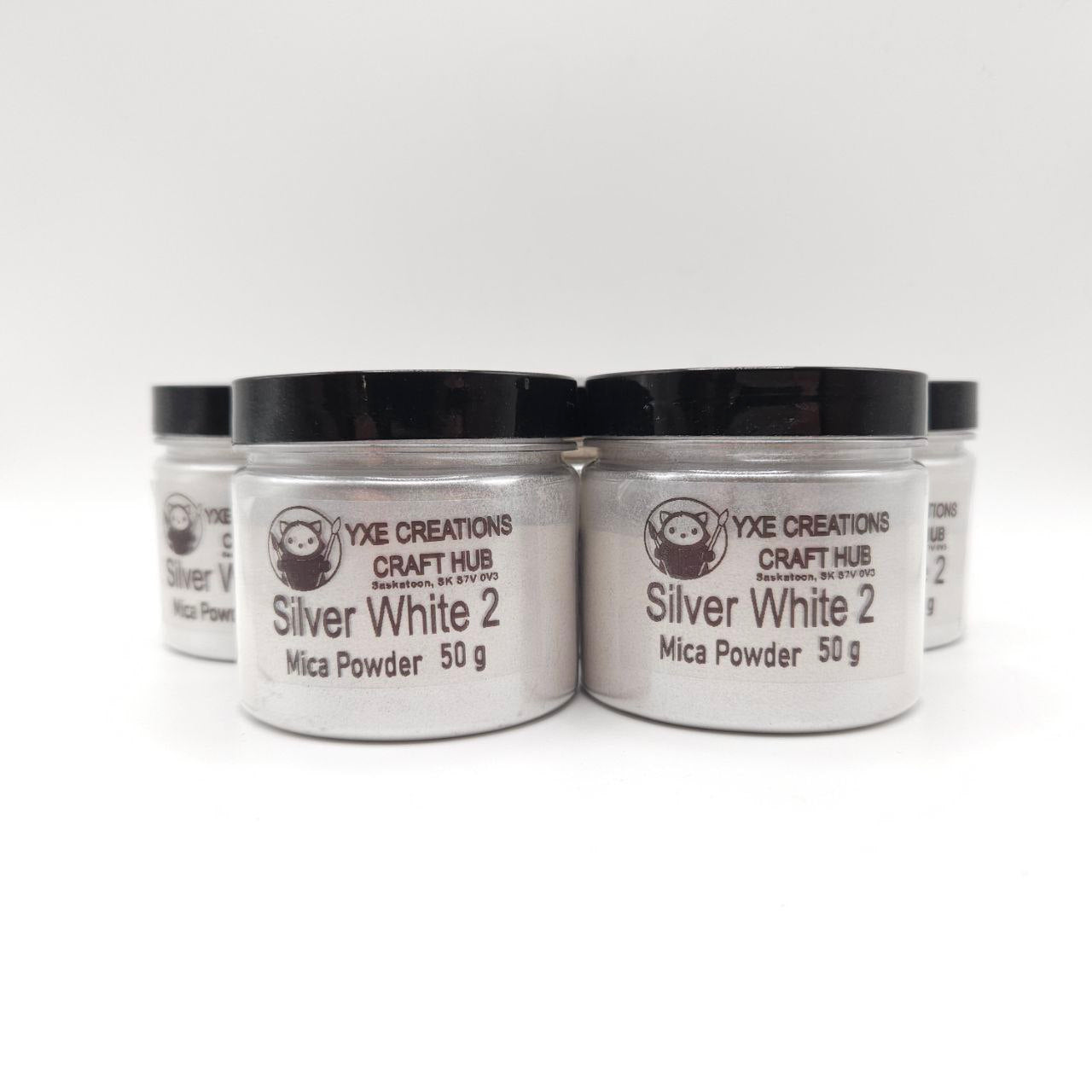Silver White 2 - Mica Powder
