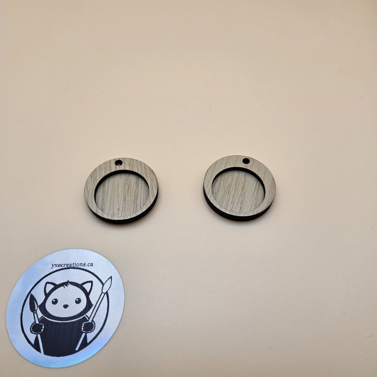 Circle Resin Fill and Design Blanks