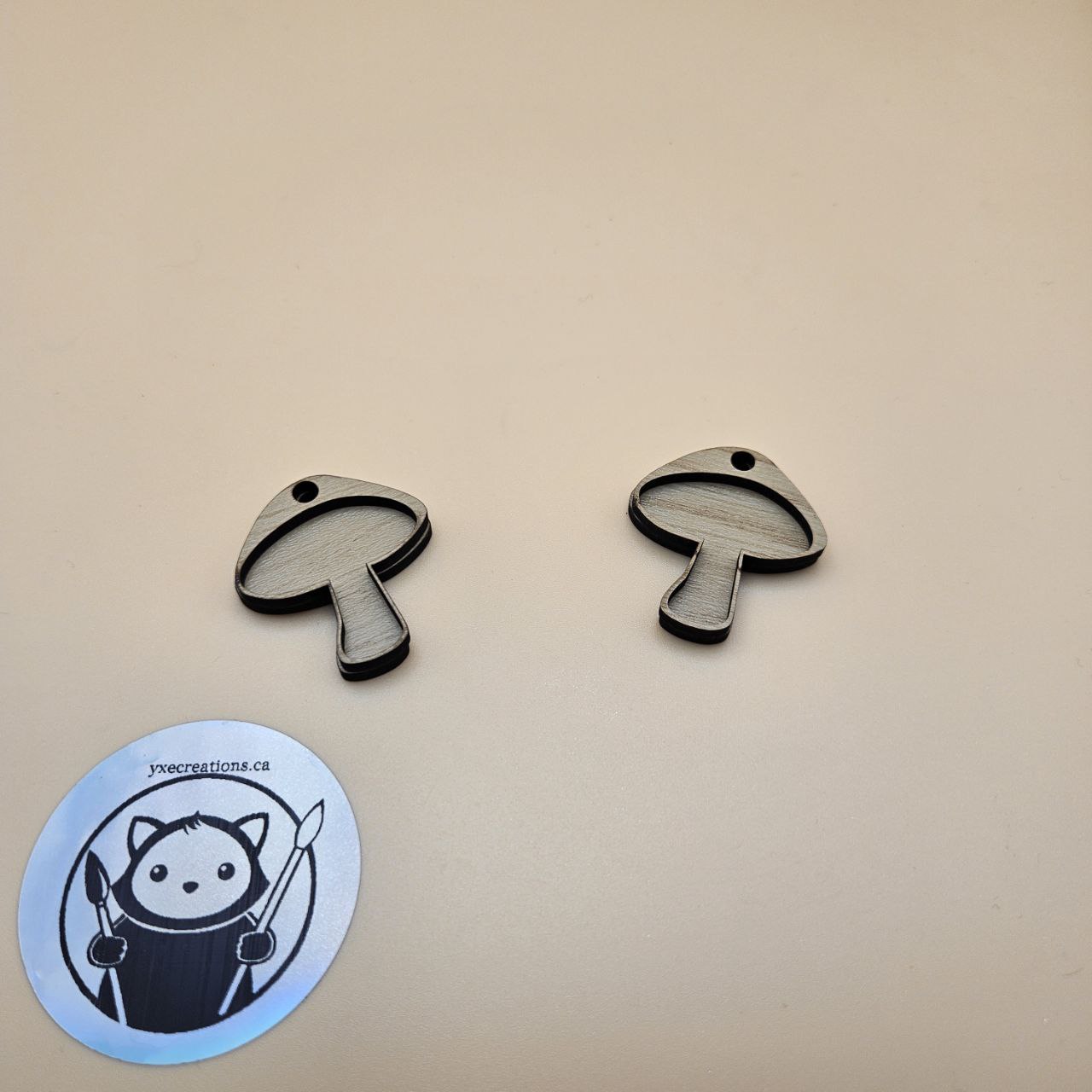 Mushroom Resin Fill and Design Blanks