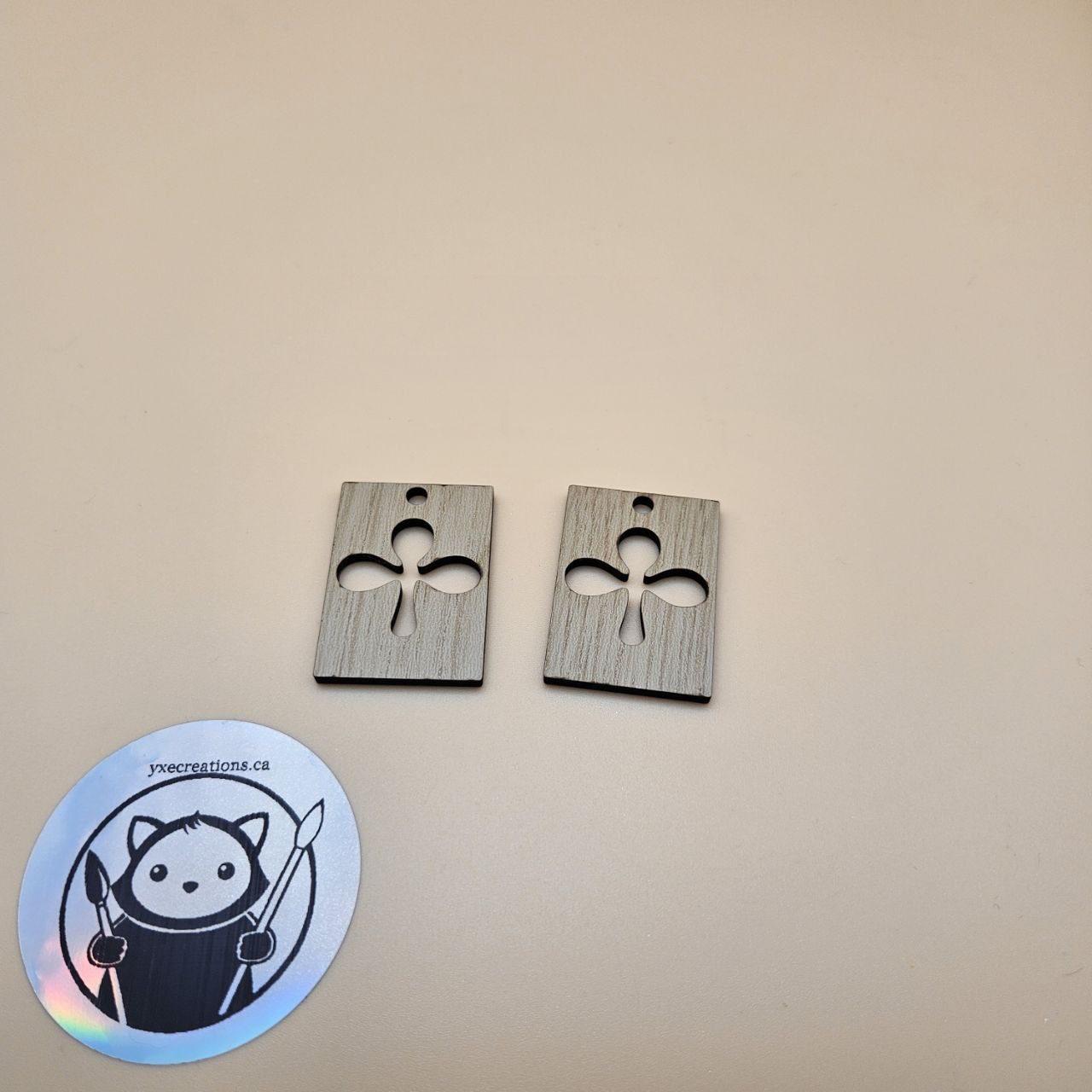 Rectangle Clubs Resin Fill and Design Blanks