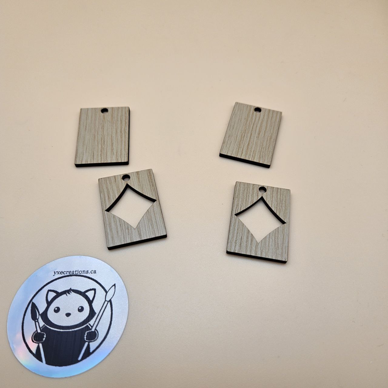 Rectangle Diamonds Resin Fill and Design Blanks