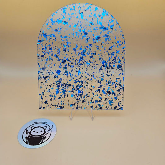 Glitter Foil Flakes Ach Acrylic Blank