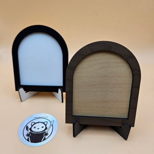 Sublimation Ready Design Plywood Blanks - Arch Frames