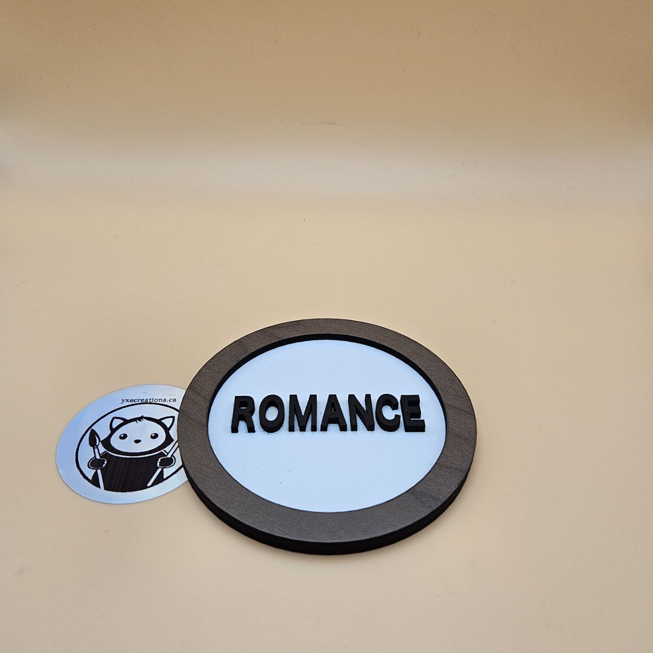 Custom Genre Bookshelf Tag - Romance