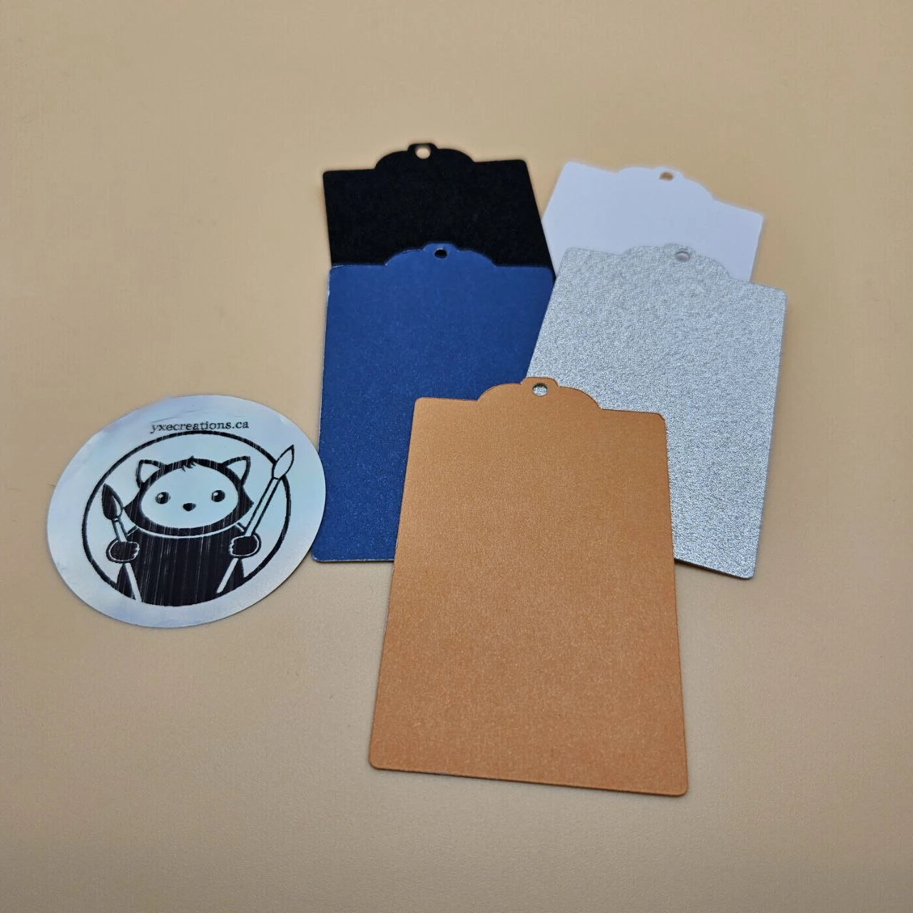 Luggage Tag Cardstock Blank