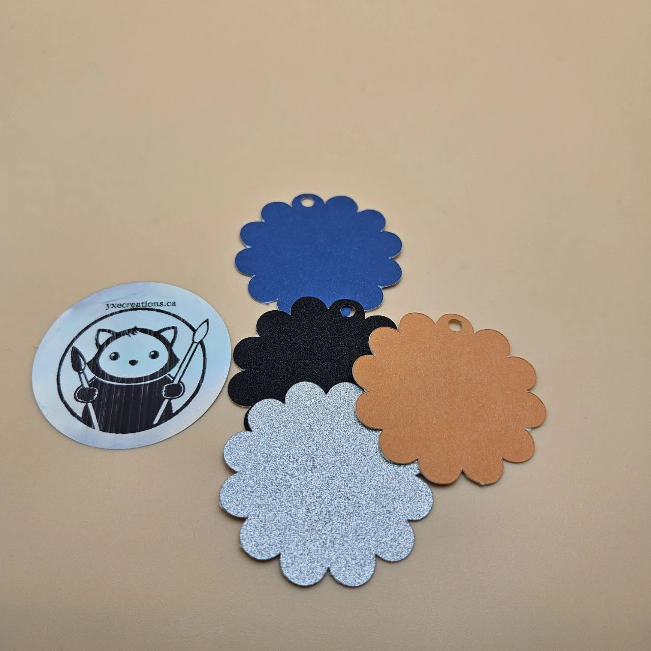 Flower Cardstock Blank