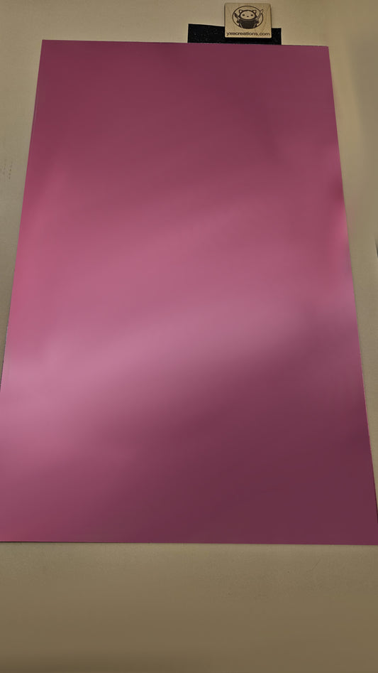 Mirror Acrylic Sheet - Pink - 2.6 mm