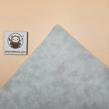 White / Engraves Black - Matte Vintage - Leatherette Sheet - PU Material