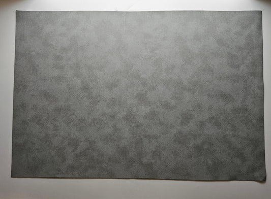 Light Gray / Engraves Black - Matte Vintage - Leatherette Sheet - PU Material