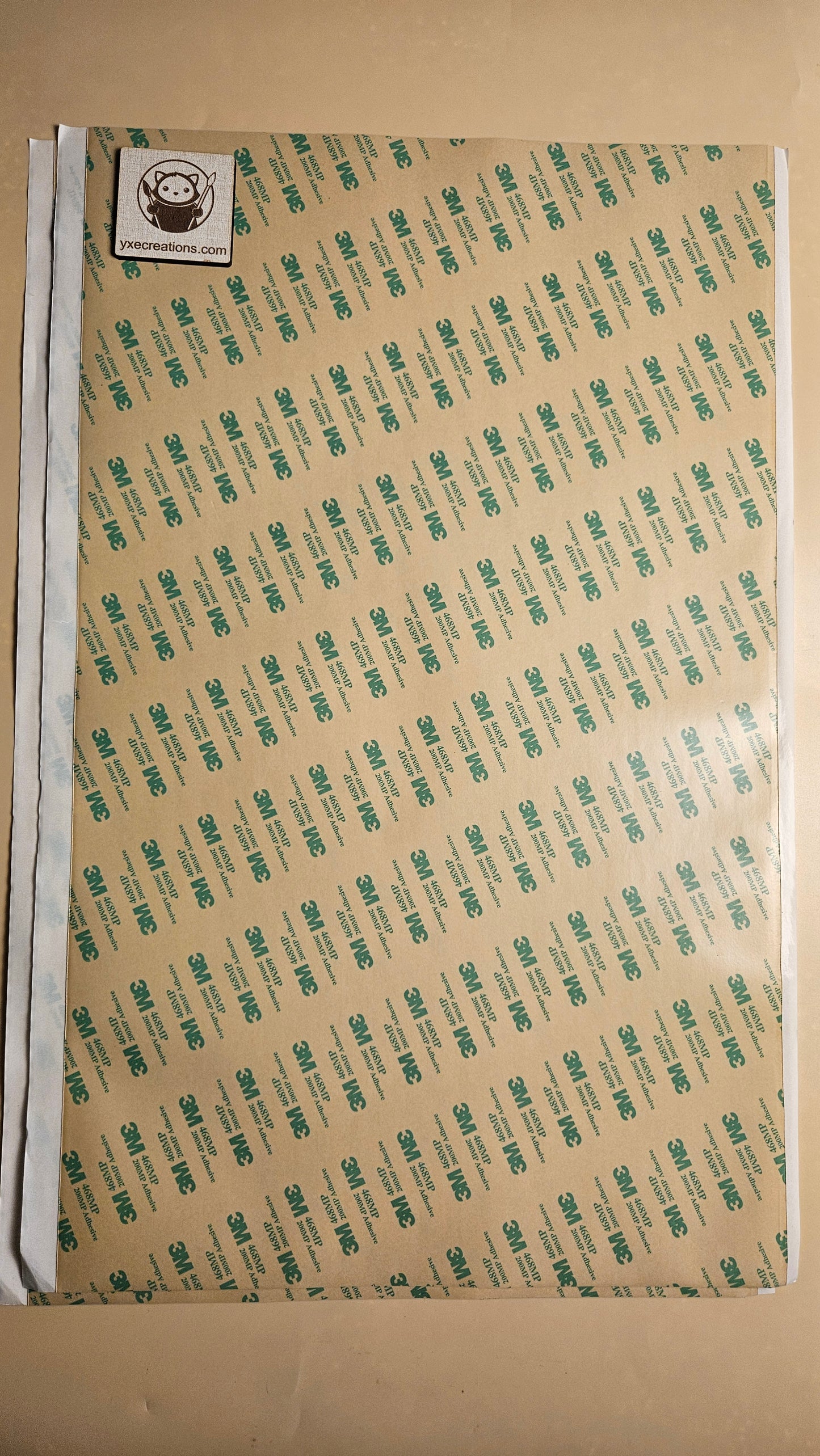 3M 468MP Adhesive Transfer Tape (0.13mm) – Heavy-Duty Bond