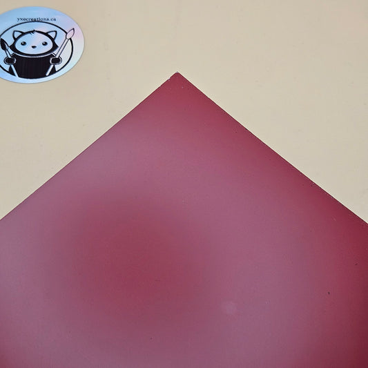 Three-Tone Engravable Acrylic - Red Engraves Black & Green