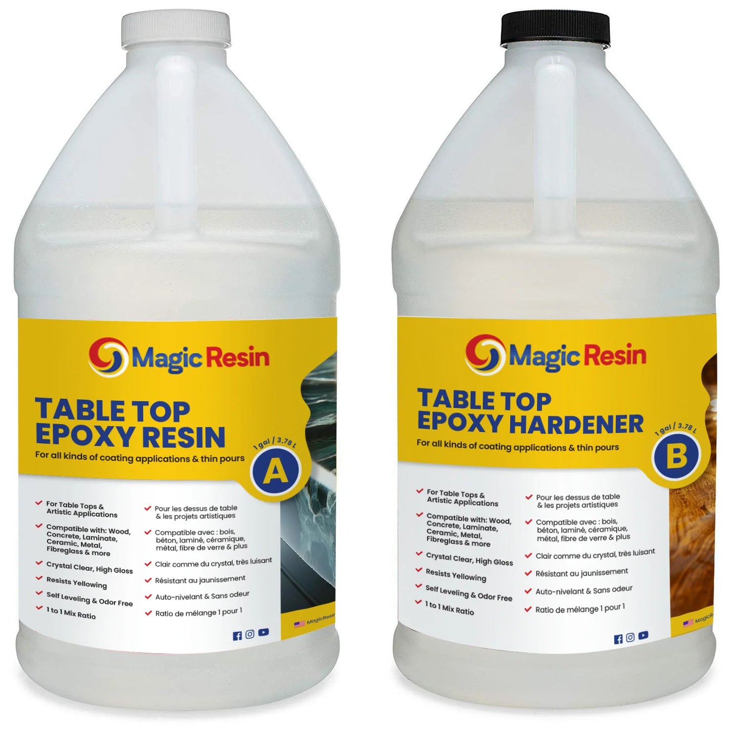 Table Top Epoxy Resin