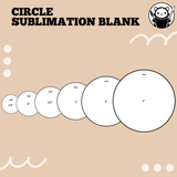 Sublimation Acrylic Blank - Circle