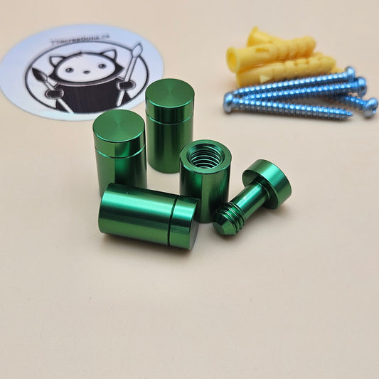 4-Pack Anodized Aluminum Standoff Spacers (view 2)