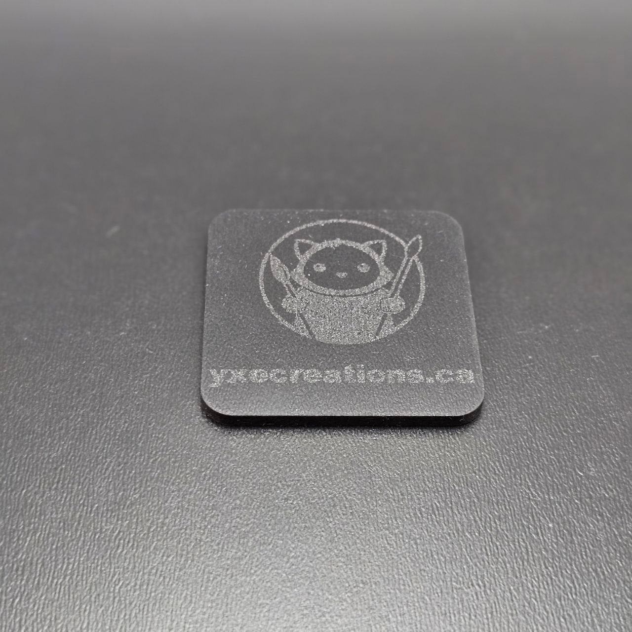 Black Laser Plywood - Engraved - swatch