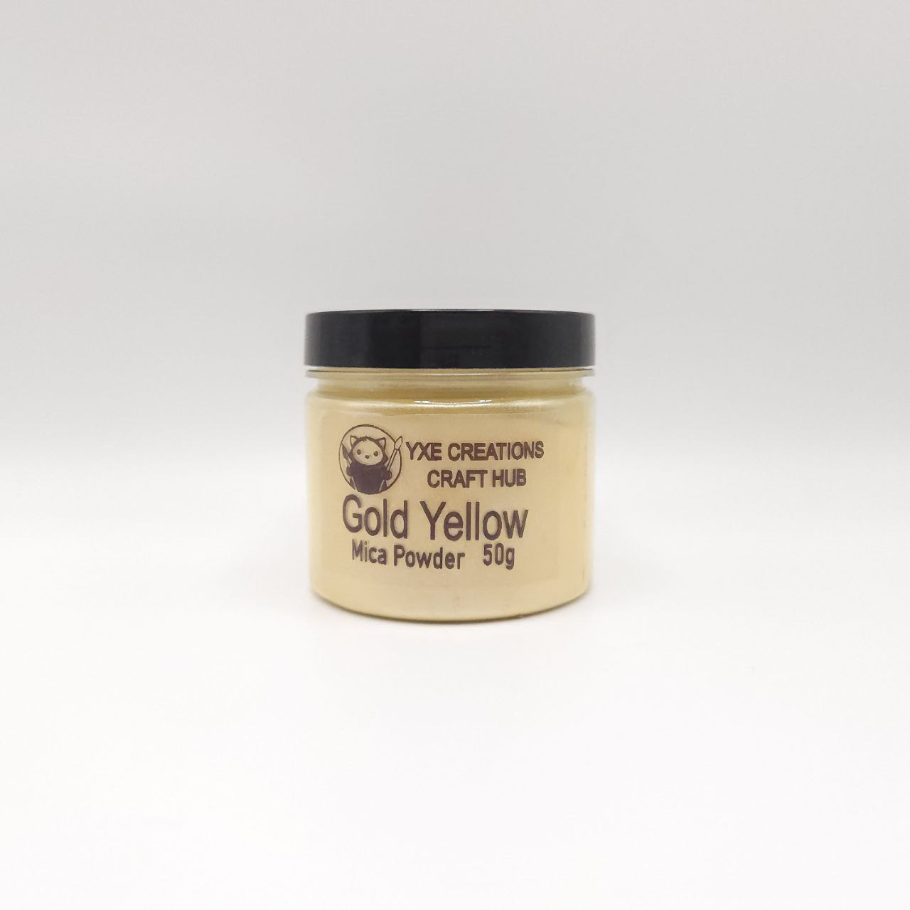 Gold Yellow - Mica Powder - 50g jar