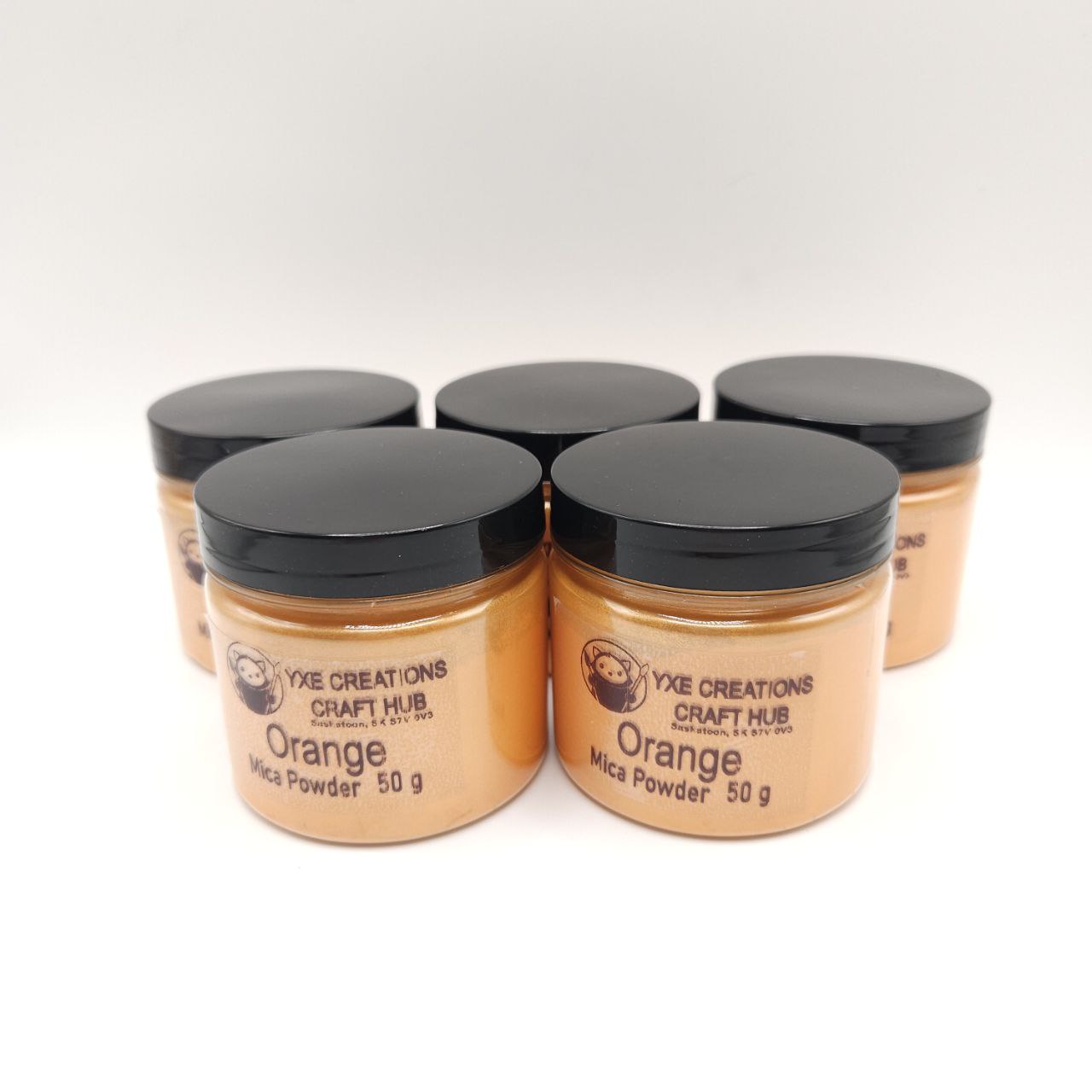 Yellow Green - Mica Powder - 50g jars