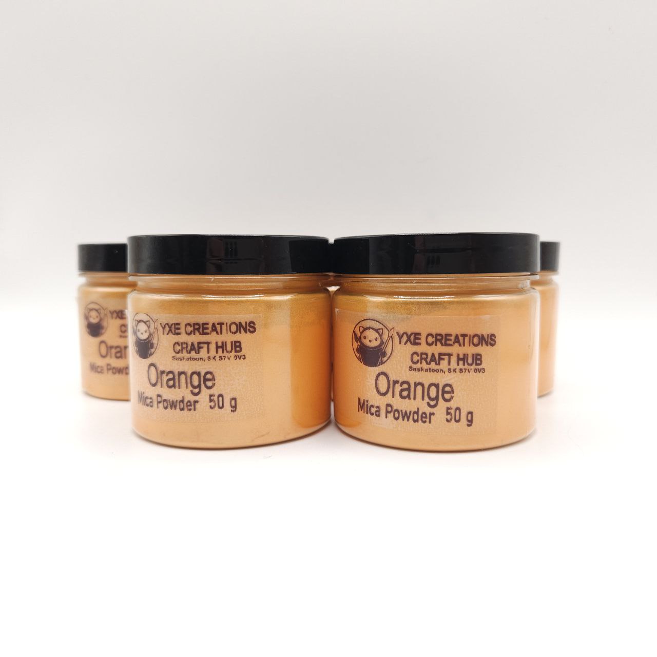 Orange - Mica Powder