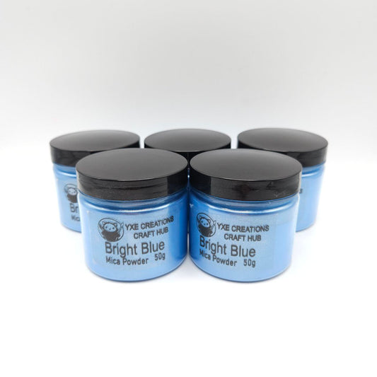 Bright Blue - Mica Powder - 50g
