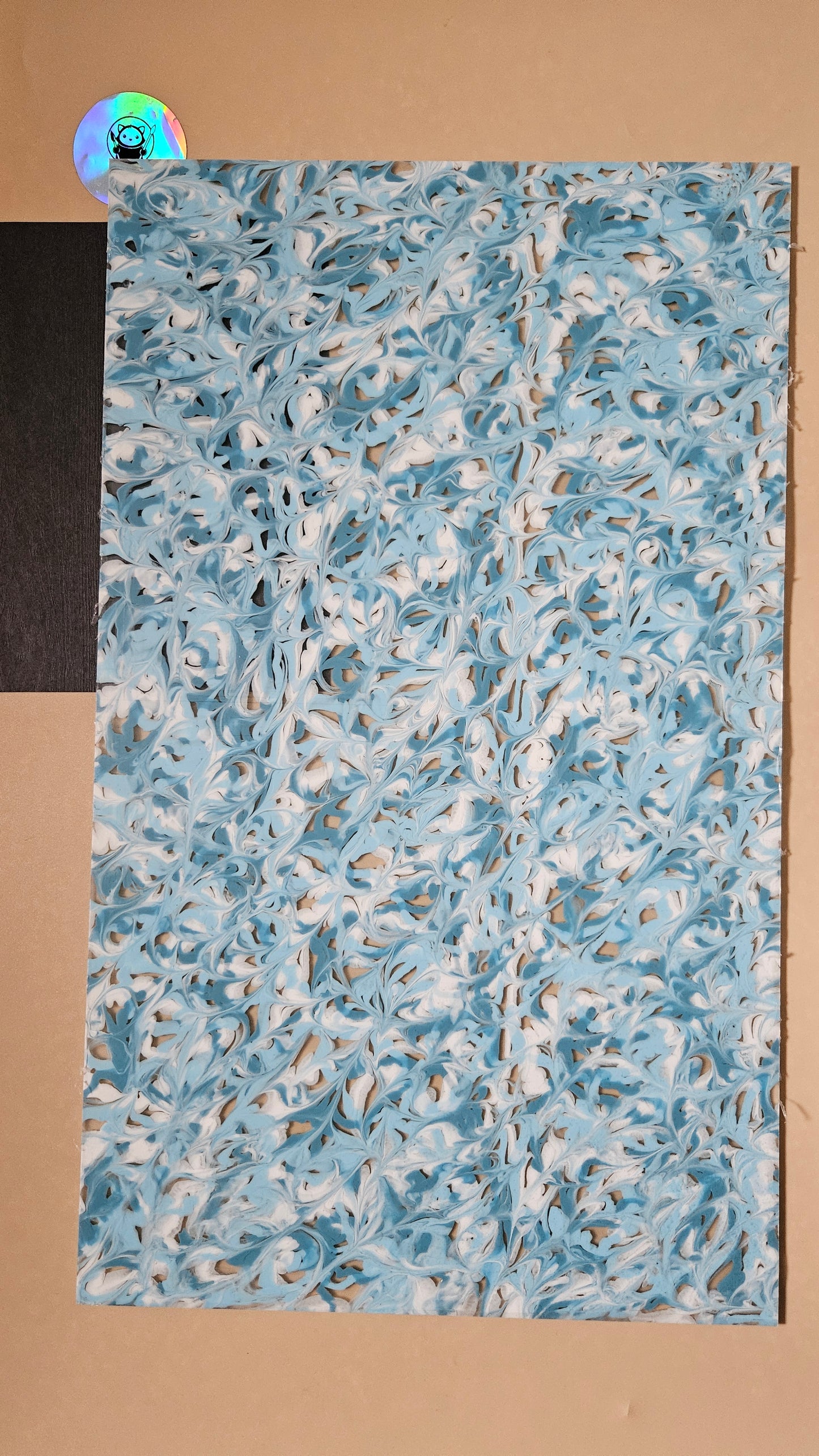 Acrylic Sheets - Blue and White Tides