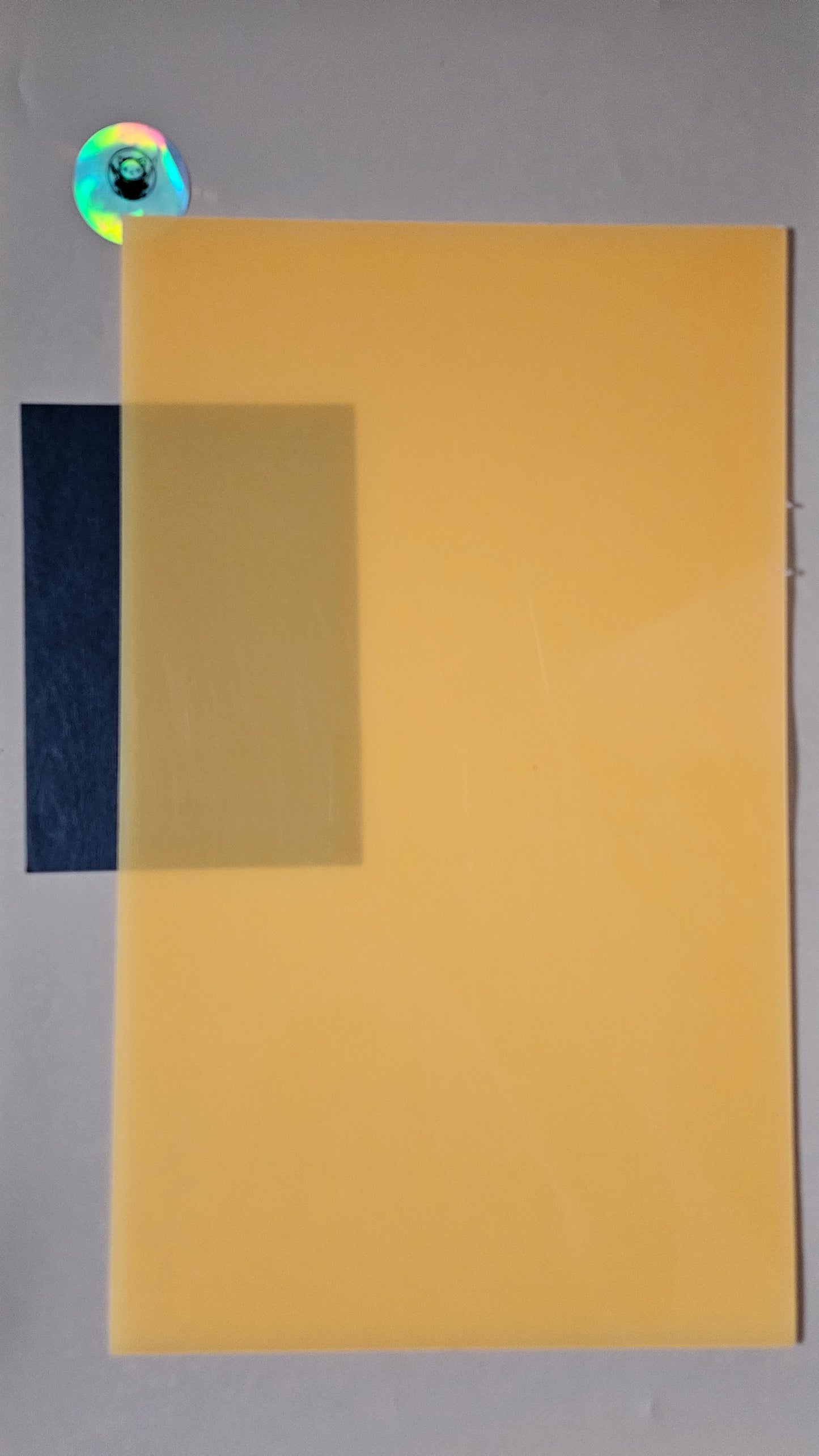 Acrylic Sheets - Glow in the Dark Orange