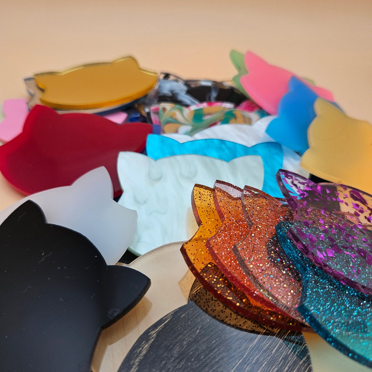 Acrylic swatches collection 2