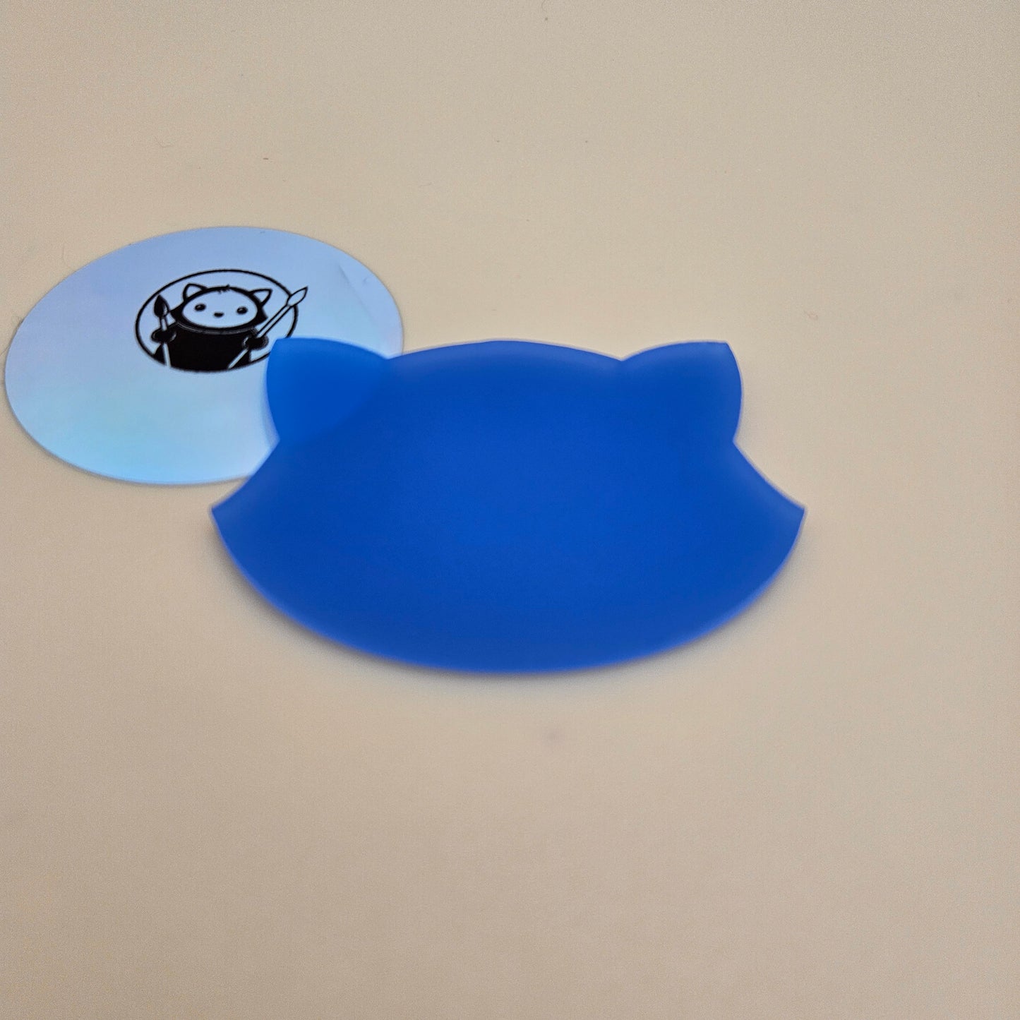 Blue Acrylic Sample Swatch