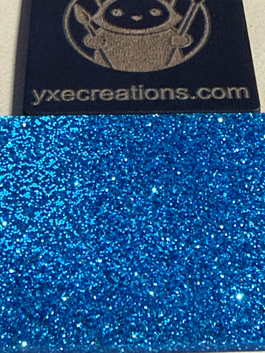 Blue Glitter Acrylic Preview