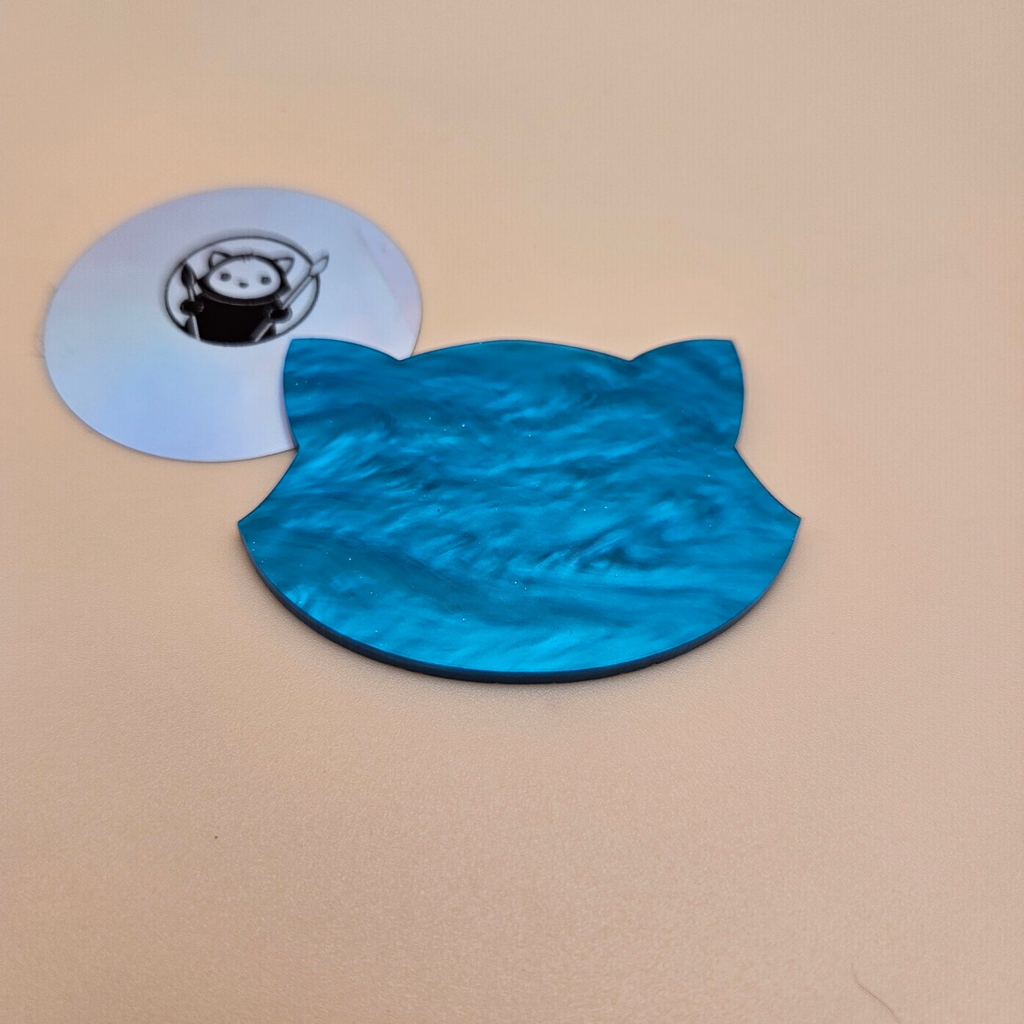Blue Wave Acrylic Sample Swatch
