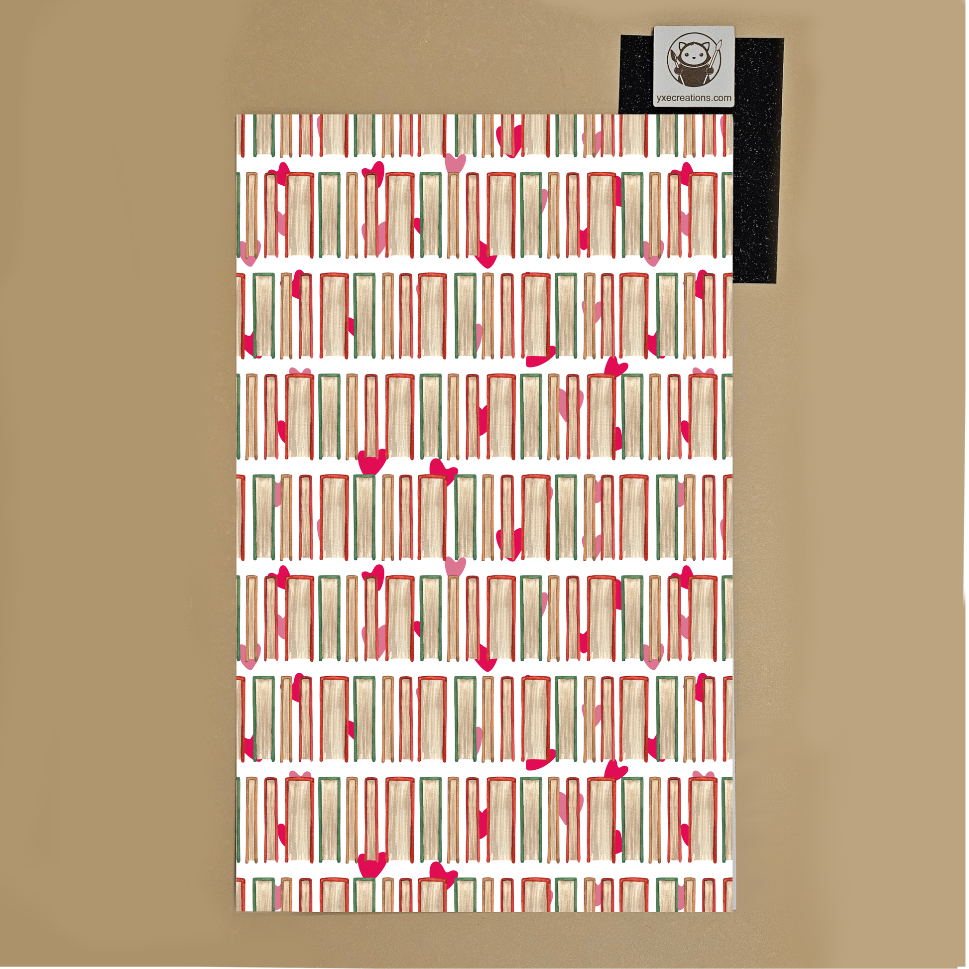 Next Level Sheets - Printed Acrylic and Plywood - Books ans Hearts  Preview