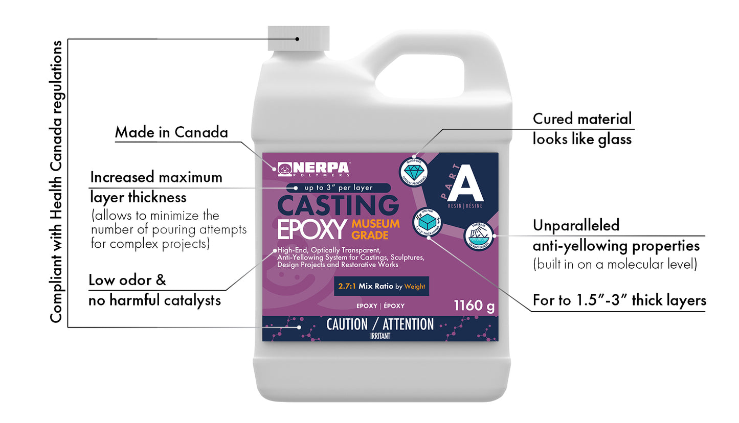 Nerpa Casting Epoxy - Museum Grade