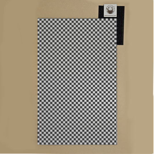 Next Level Sheet - UV Printed Plywood and Acrylic Sheets - Dark Grey CHeckers - Preview