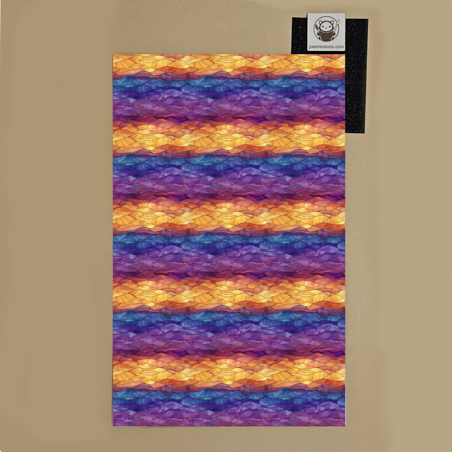 Stained Glass Imitation - Gradient - Next Level Sheet