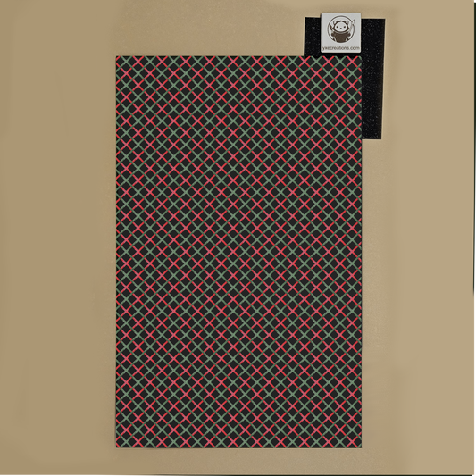 Next Level Sheet - UV Printed Plywood and Acrylic Sheets - Green and Red Diamond - Preview