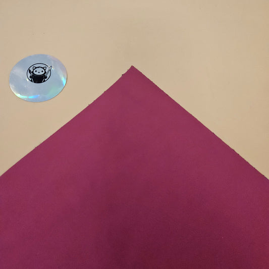 Hot Pink - Engraves Black - Leatherette Sheet – PU Material - Corner