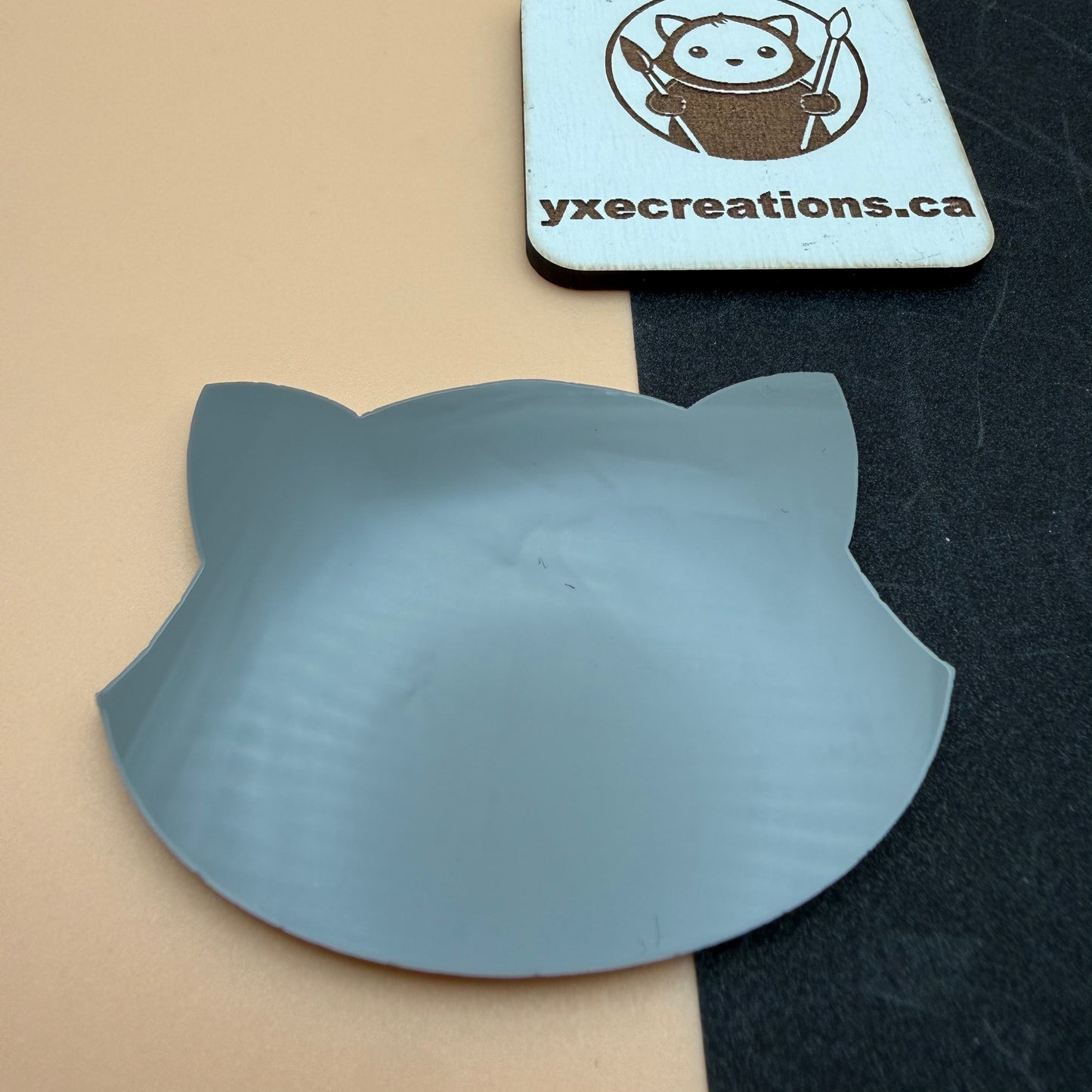 Dual-Finish Pastel Acrylic Sheet - Grey