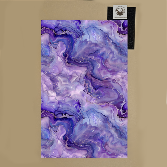 Alcohol Ink - Lavender Gold #1 - Next Level Sheet