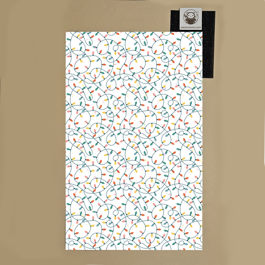 Next Level Sheet for laser cutting - Pattern Acrylic and Plywood - Christmas Lights