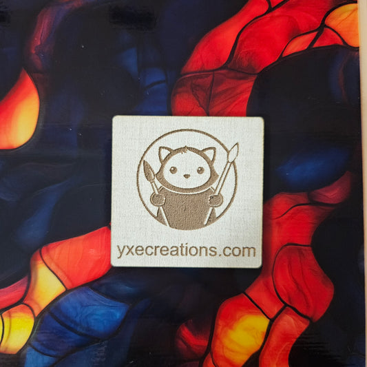 Next Level Sheet - Dark Lava - Printed Acrylic and Plywood Sheets Preview