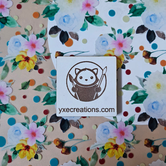 Next Level Sheet - Printed Acrylic and Plywood - Dots and Flowers