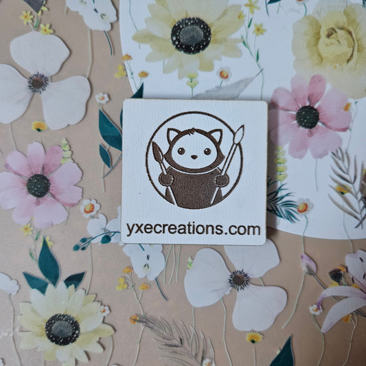 Next Level Sheet - Printed Acrylic and Plywood - Gentle Flowers