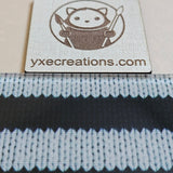 Black and White Knitted Fabric - Next Level Sheet